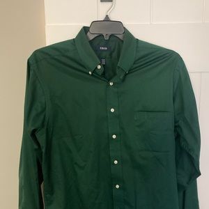 Green Izod button down